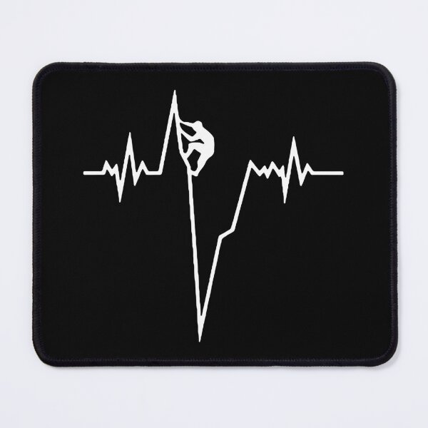 Item preview, Love Hiking heartbeat Mountain Love Heartbeat outdoor Heartbeat Funny MTB Dirt Bike Art Design Happy Apparel Essential Inspiration Joy Mood Funny designed and sold by DesignByHeartUK.