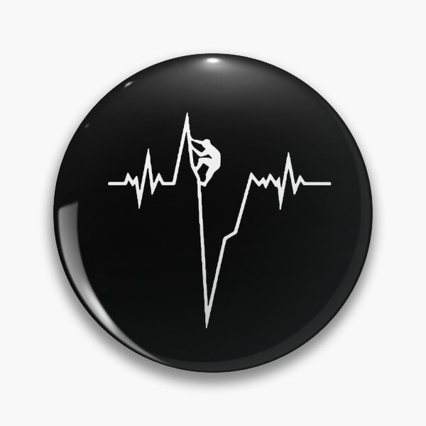 Item preview, Love Hiking heartbeat Mountain Love Heartbeat outdoor Heartbeat Funny MTB Dirt Bike Art Design Happy Apparel Essential Inspiration Joy Mood Funny designed and sold by DesignByHeartUK.
