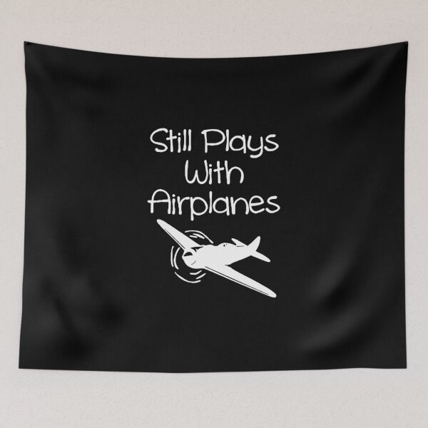 Item preview, Combat Plane still play with airplanes Worldwar bomber love to fly plane mustang Art Apparel Essential Motivation Inspiration Joy Mood  Funny Cat Halloween designed and sold by DesignByHeartUK.