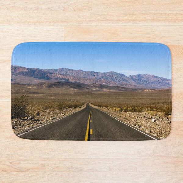 Item preview, A long, straight road to the horizon in Death Valley National Park designed and sold by OrcaNature.