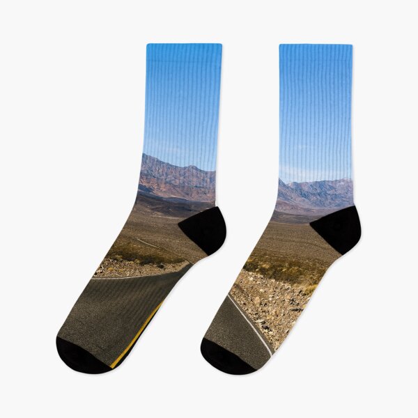 Item preview, A long, straight road to the horizon in Death Valley National Park designed and sold by OrcaNature.