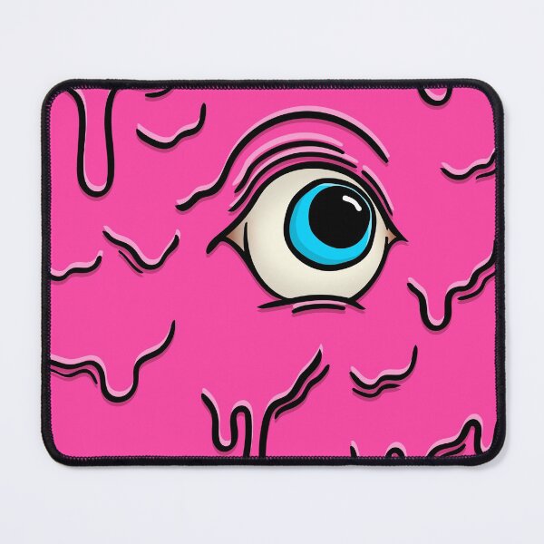 Item preview, Pink & Blue Slimy Cyclops Eye designed and sold by potatoegoat.