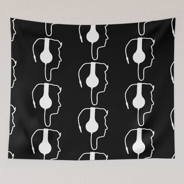 Item preview, Music Man Love Music Headphone Craze musical Art Design Happy Apparel Essential Inspiration Joy Mood Funny designed and sold by DesignByHeartUK.