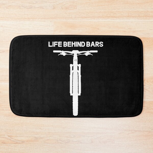 Aperçu de l'œuvre Life behind Bars love cycling mountain bike mtb funny mtb I love Riding Art Design Happy Apparel Essential Inspiration Joy Mood Funny créée et vendue par DesignByHeartUK.