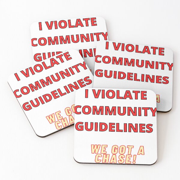 Item preview, COMMUNITY GUIDELINES designed and sold by PrettyBad.