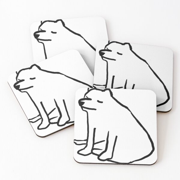 Item preview, Cheems with Paint designed and sold by uchix.