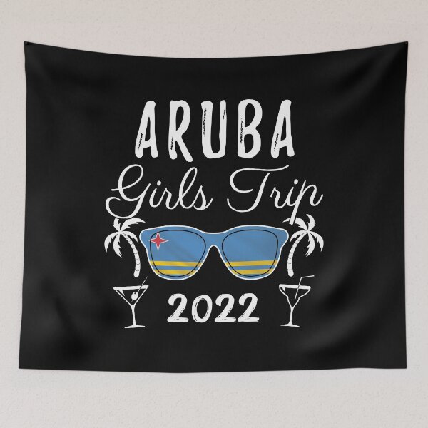 Item preview, Matching Bachelorette Aruba Girls Trip 2022 print designed and sold by jakehughes2015.