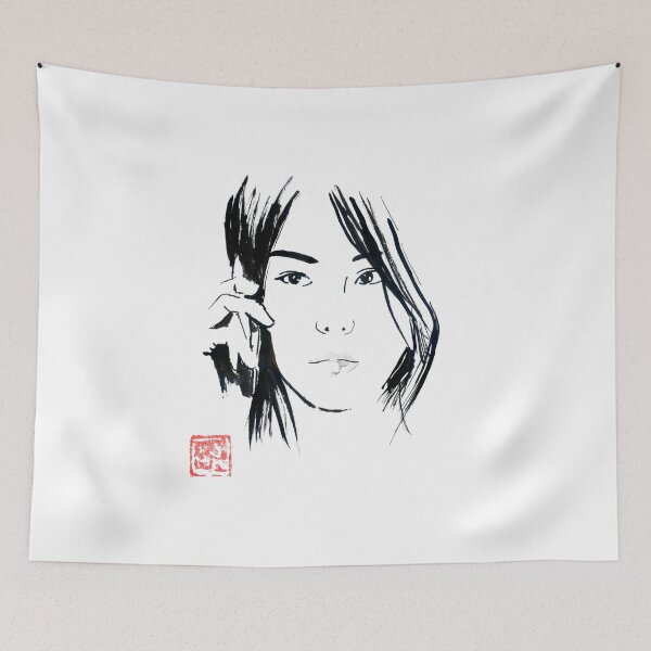 Item preview, chinese woman phoning designed and sold by pechane.