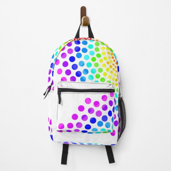 Item preview, Rainbow dot mandala designed and sold by BhaktiK.