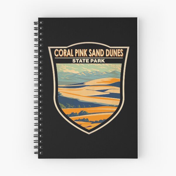 Item preview, Coral Pink Sand Dunes State Park Utah Badge designed and sold by KrisSidDesigns.