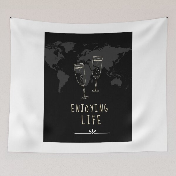 Item preview, Enjoying Life T-shirt designed and sold by IshanArt.