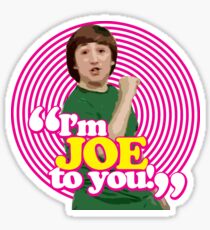 I'm Joe To You! - Pink Windmill Kids Sticker
