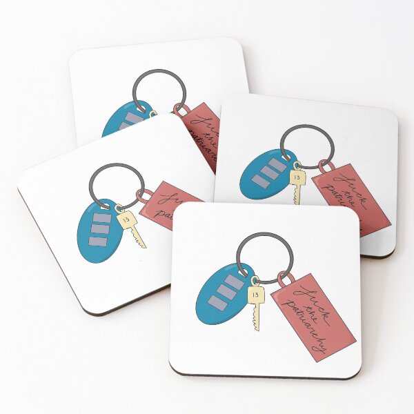 Item preview, All too well keychain - f*** the patriarchy designed and sold by PaulinaS.