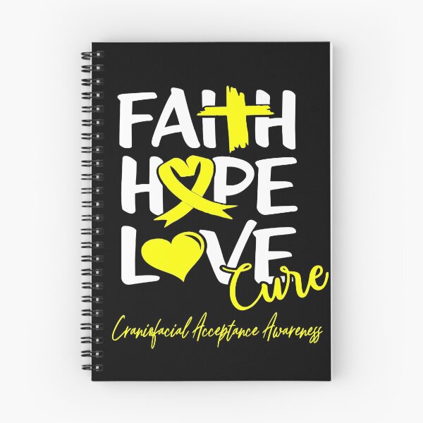 Item preview, Faith Hope Love Cure Craniofacial Acceptance Awareness designed and sold by Grooffos.