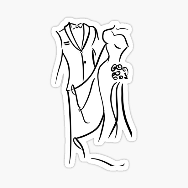 Item preview, Wedding couple designed and sold by Annabelladraw.