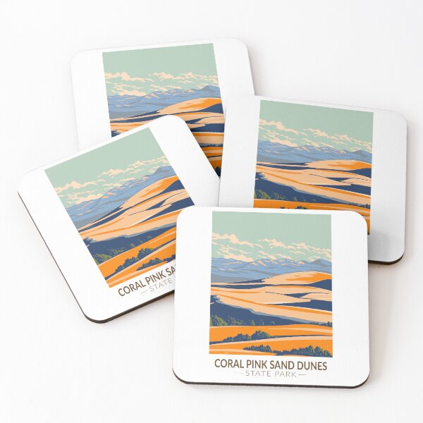 Item preview, Coral Pink Sand Dunes State Park Utah Vintage designed and sold by KrisSidDesigns.