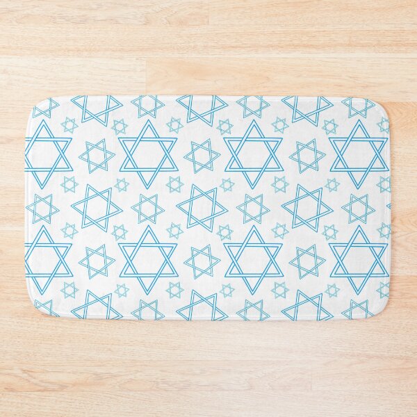 Item preview, Light Blue Jewish Star of David Pattern, made by EndlessEmporium designed and sold by EndlessEmporium.
