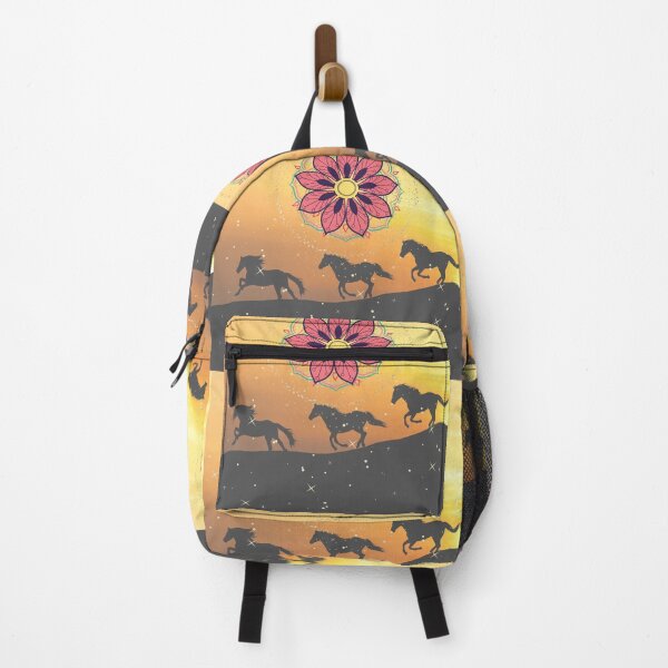 Item preview, Free Spirit #Mandala #Running horses designed and sold by ChunkyMonty.