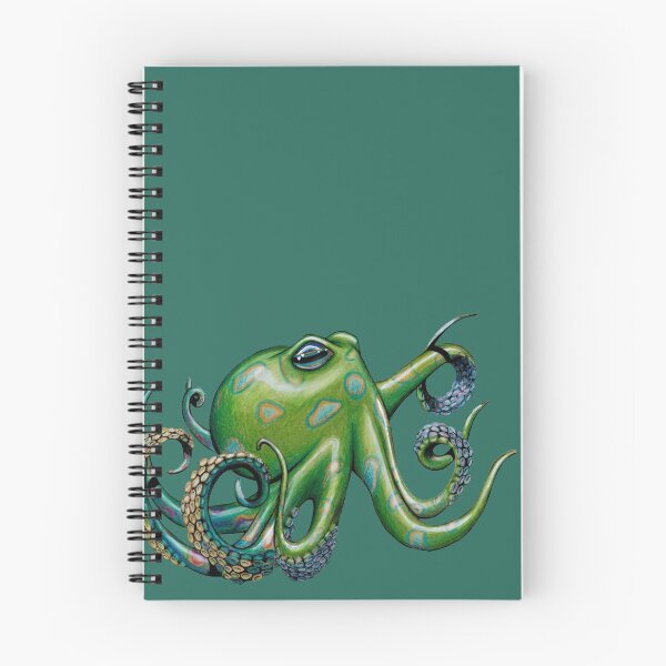Item preview, octopus green pointing  designed and sold by HGothMoths.