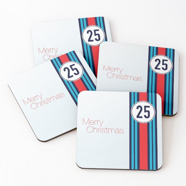 Item preview, Motorsport Christmas Card-Classic Martini Colors designed and sold by influxx.