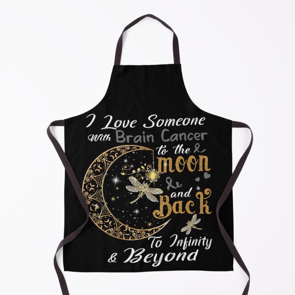 Item preview, I Love Someone With Brain Cancer To The Moon And Back designed and sold by Adropine.