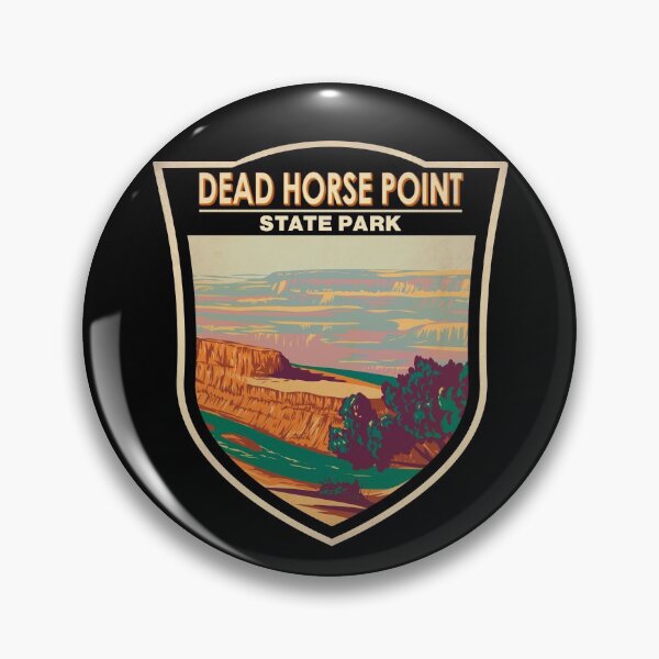 Item preview, Dead Horse Point State Park Utah Badge designed and sold by KrisSidDesigns.