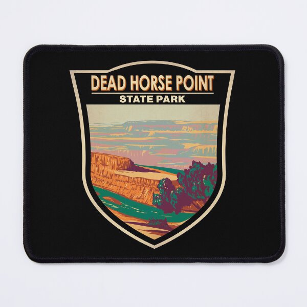 Artikelvorschau, Dead Horse Point State Park Utah-Abzeichen entworfen und verkauft von KrisSidDesigns.