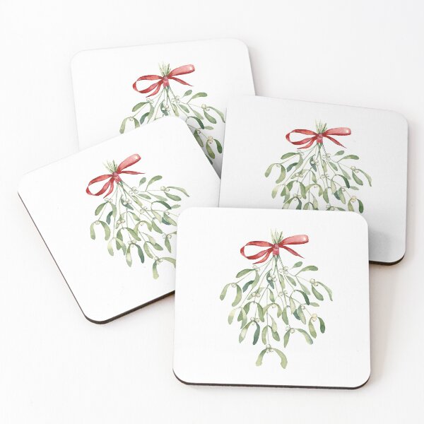 Item preview, Mistletoe Christmas art. designed and sold by InnaPatiutko.