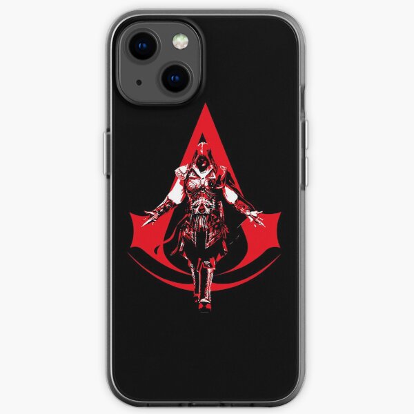 Assassins Creed Minimalistische Gaming-Logo-Kunst iPhone Flexible Hülle