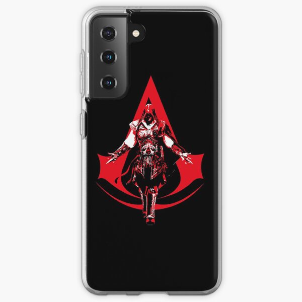 Assassins Creed Minimalistische Gaming-Logo-Kunst Samsung Galaxy Flexible Hülle