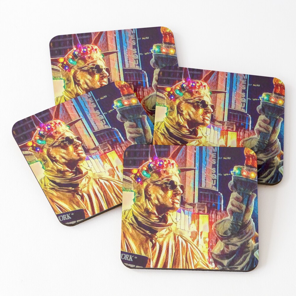 Item preview, Coasters (Set of 4) designed and sold by RandaRubyRed.