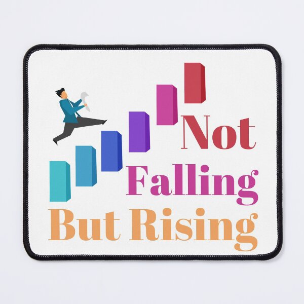 Item preview, not falling but rising essentiel t-shirt designed and sold by NIKENchop.