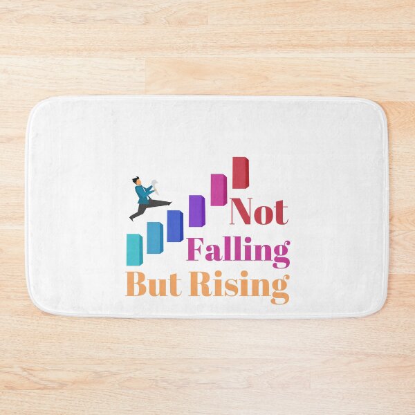 Item preview, not falling but rising essentiel t-shirt designed and sold by NIKENchop.
