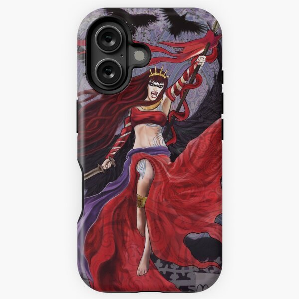 Celtic Goddess - The Morrigan iPhone Tough Case