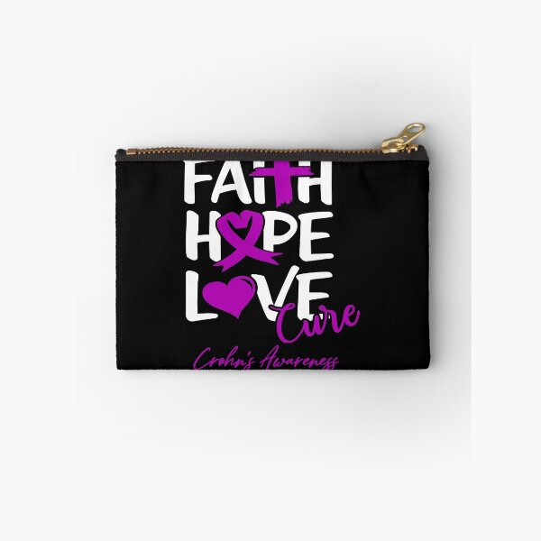 Item preview, Faith Hope Love Cure Crohn's Awareness designed and sold by Grooffos.