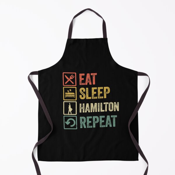 Item preview, Funny eat sleep hamilton repeat retro vintage gift designed and sold by HN-ART.