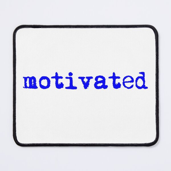 Item preview, Motivated - Inspirational written design designed and sold by Goldmedaldesign.