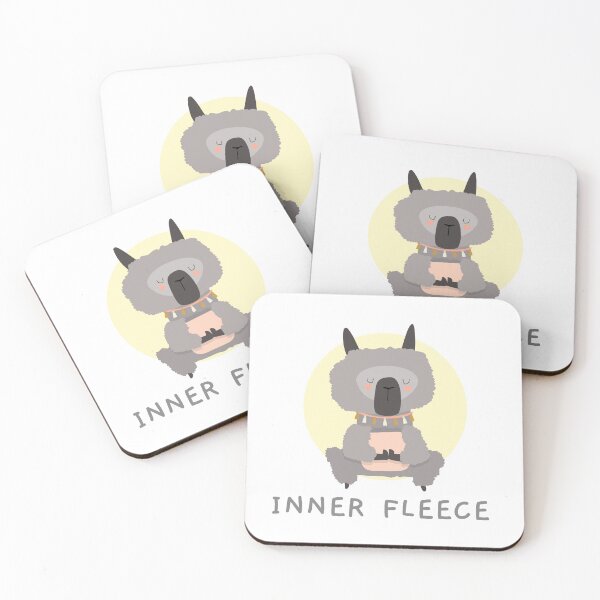 Item preview, Inner Fleece Meditating Llama  designed and sold by Thunderklart.