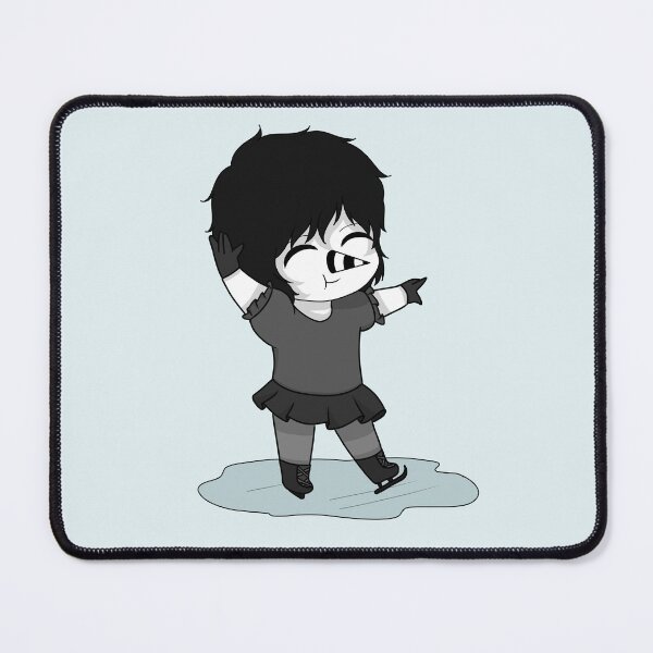 Item preview, laughing jack ice skates designed and sold by EveryCuteThings.