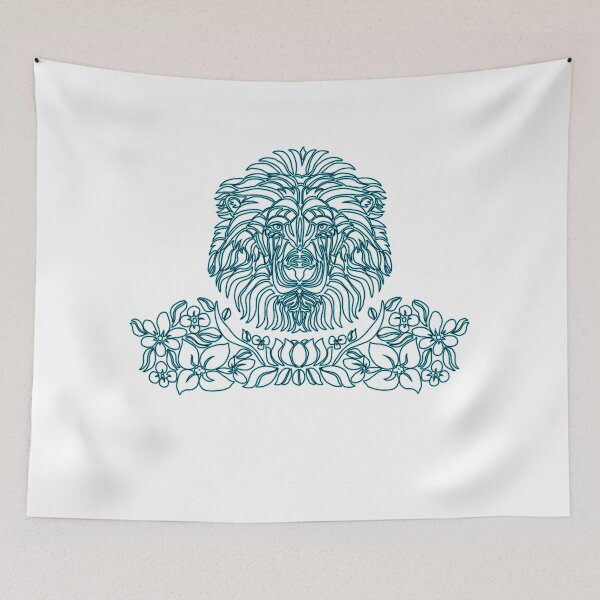 Item preview, Luxury Blue Lion designed and sold by MiarCo.