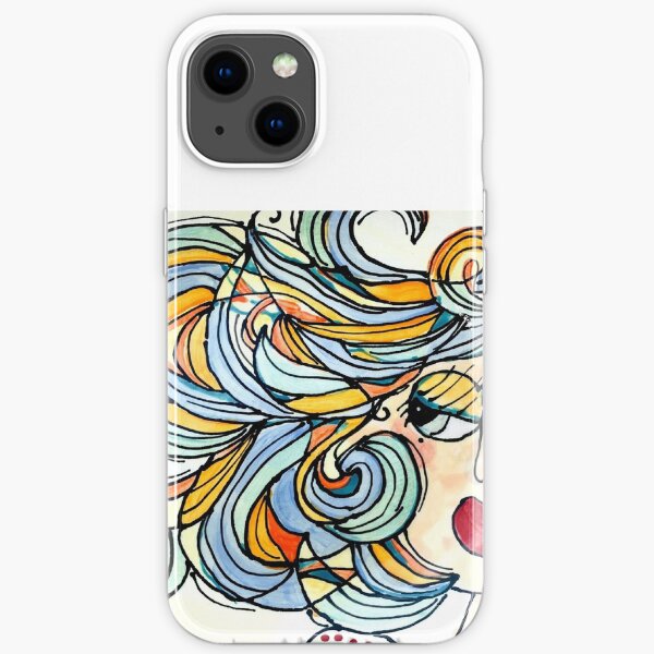 Wind blown iPhone Soft Case