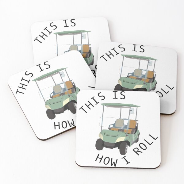 Item preview, This is How I Roll - Golf Cart designed and sold by Batmantis275.
