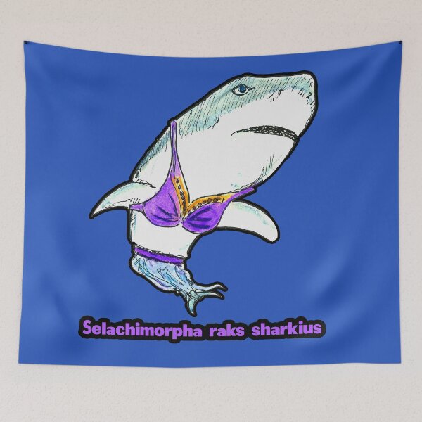 Item preview, Selachimorpha raks sharkius Belly Dance Shark designed and sold by Starbelly208.