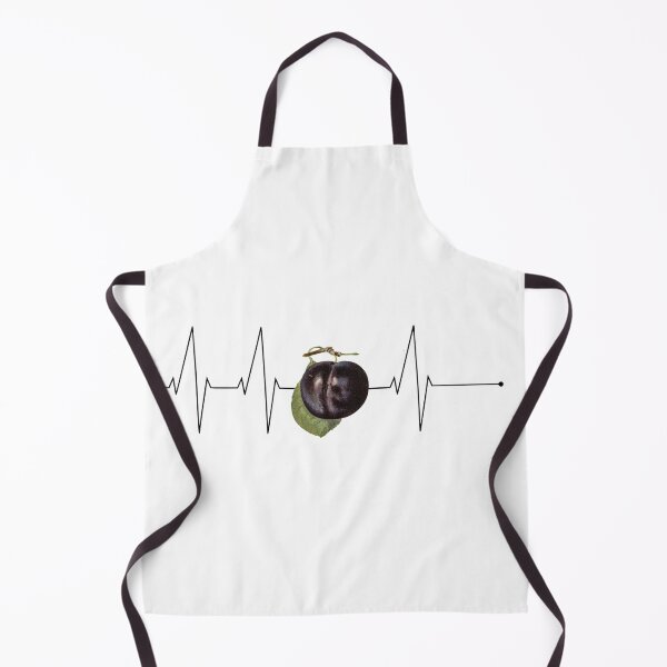 Item preview, Plum heartbeat retro vintage black designed and sold by tiemistico.