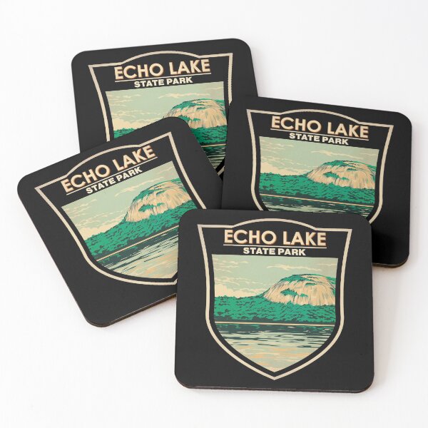 Item preview, Echo Lake State Park New Hampshire Badge designed and sold by KrisSidDesigns.
