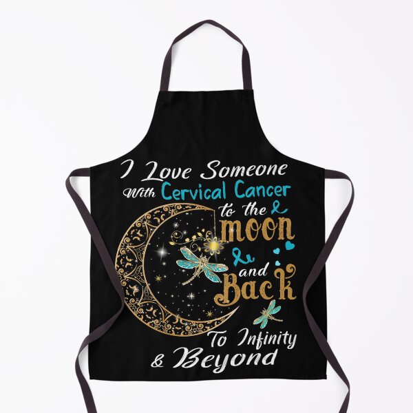 Item preview, I Love Someone With Cervical Cancer To The Moon And Back designed and sold by Adropine.