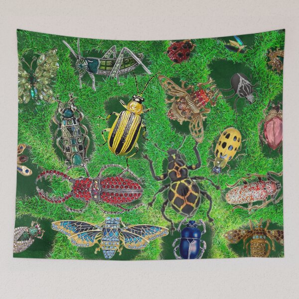 Item preview, Ediemagic bugs in grass designed and sold by Ediemagic.