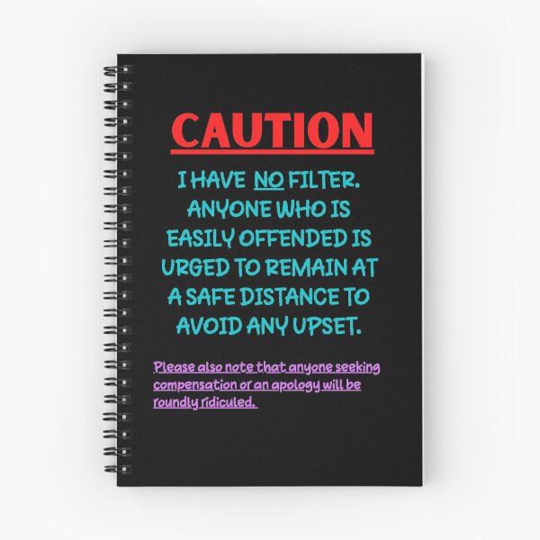 Item preview, CAUTION I have no filter. designed and sold by Scribblehound.