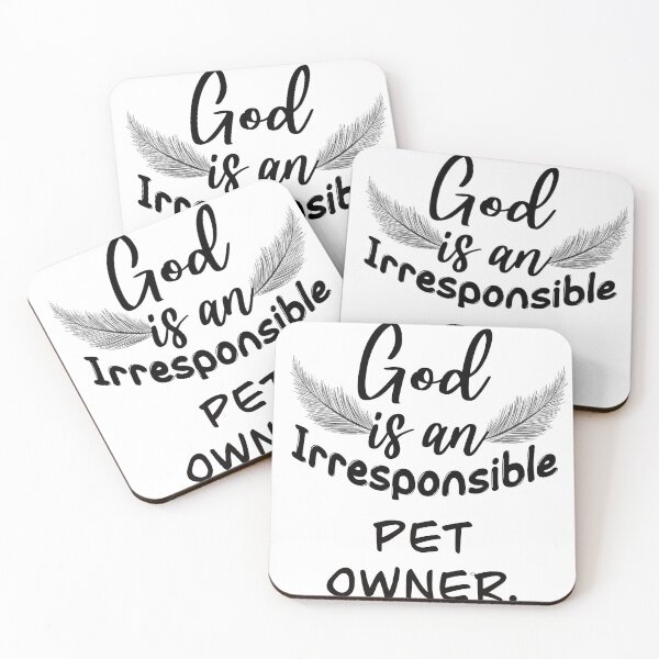 Item preview, God is irresponsible  designed and sold by Artistaffame.