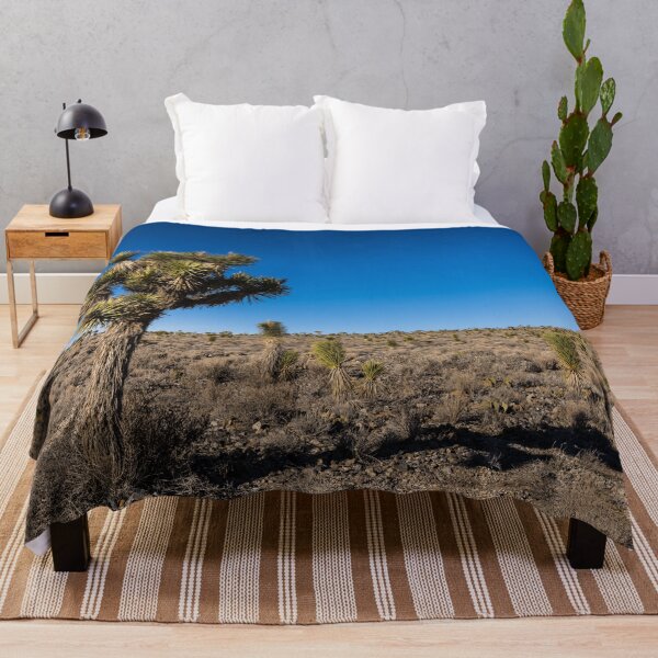 Item preview, A palm tree amid a field of like trees in Death Valley National Park designed and sold by OrcaNature.